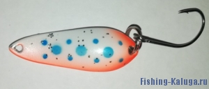 Микроблесна колеб. COLUMBIA FISHING S003 33 мм, 2,5 гр., цвет 12