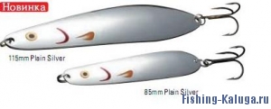            Блесна колебл. DAIWA "D-Spoon" 35г, 115мм, Plain Silver
